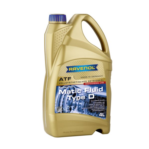 Трансмисионно масло RAVENOL ATF Matic Fluid Type D 4 л.