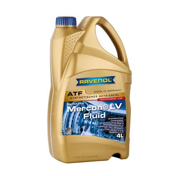 Трансмисионно масло RAVENOL ATF MERCON® LV FLUID 4 л.