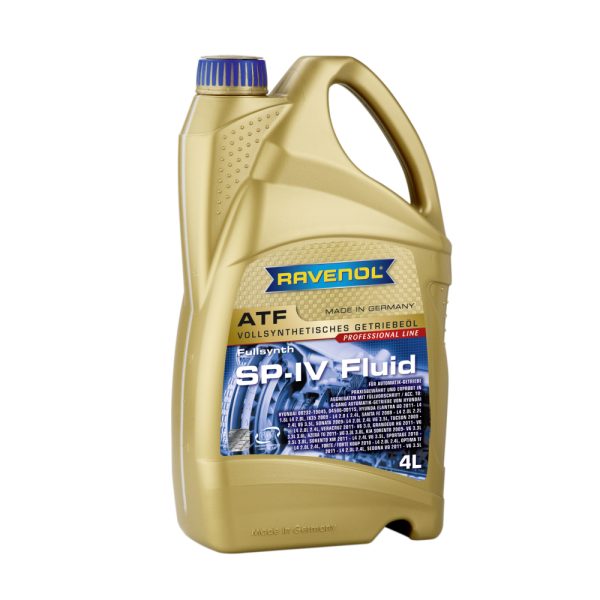 Трансмисионно масло RAVENOL ATF SP-IV Fluid 4 л.