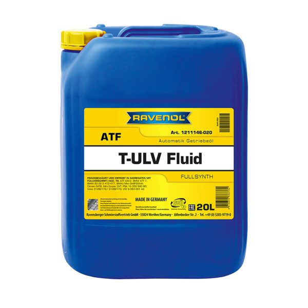 Трансмисионно масло RAVENOL ATF T-ULV FLUID 20 л.