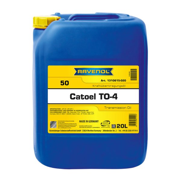 Трансмисионно масло RAVENOL Catoel TO-4 SAE 50 20 л.