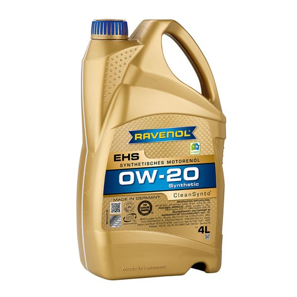 Моторно масло RAVENOL EHS 0W-20 4 л.