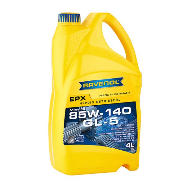 Трансмисионно масло RAVENOL Getriebeoel EPX 85W-140 GL 5 4 л.