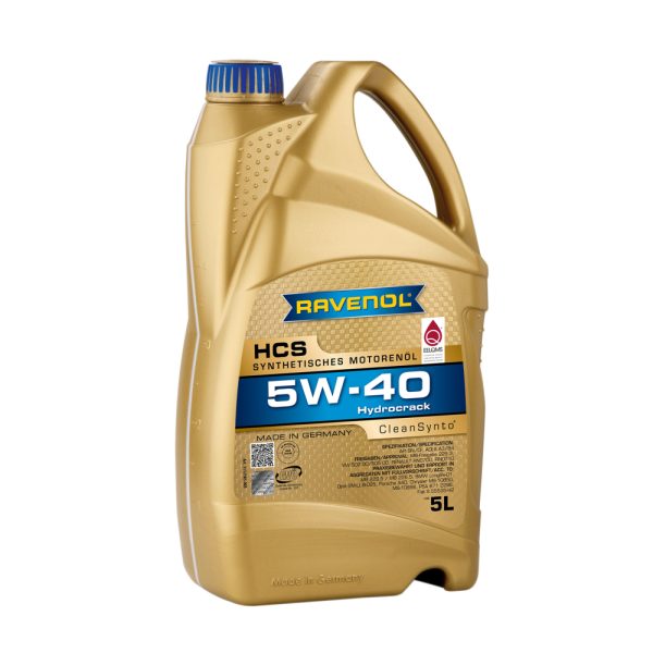 Моторно масло RAVENOL HCS 5W-40 5 л.