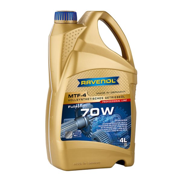Трансмисионно масло RAVENOL MTF-4 SAE 70W 4 л.