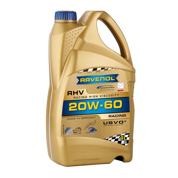 Моторно масло RAVENOL RHV Racing High Viscosity 20W-60 4 л.