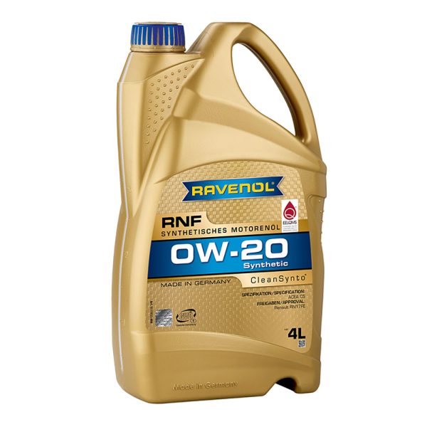 Моторно масло RAVENOL RNF 0W-20 4 л.