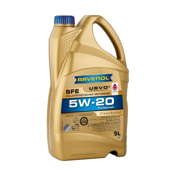 Моторно масло RAVENOL Super Fuel Economy SFE 5W-20 5 л.