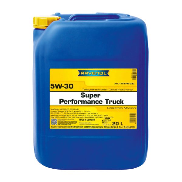 Моторно масло RAVENOL Super Performance Truck 5W-30 20 л.