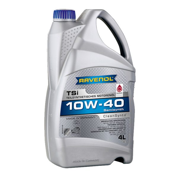 Моторно масло RAVENOL TSi 10W-40 4 л.