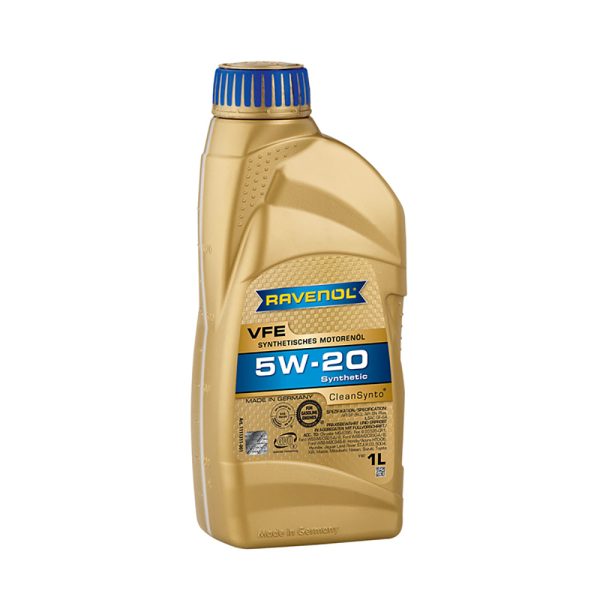 Моторно масло RAVENOL VFE 5W-20 1 л.