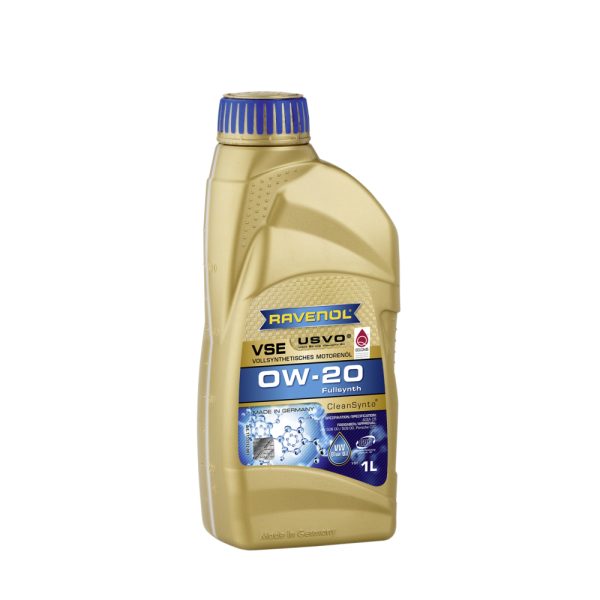 Моторно масло RAVENOL VSE 0W-20 1 л.