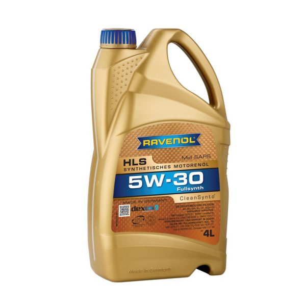 Моторно масло RAVENOL HLS 5W-30 4 л.