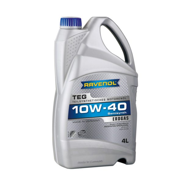 Моторно масло RAVENOL TEG 10W-40 4 л.